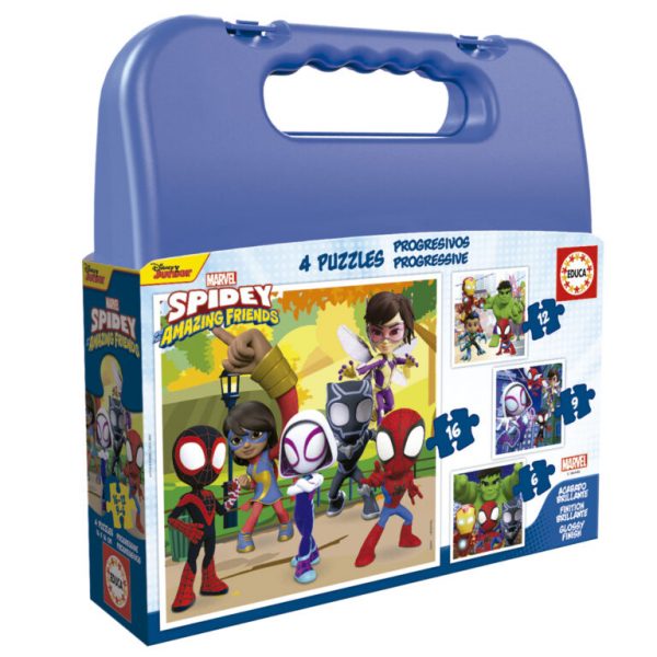 MALETA PROGRESIVOS SPIDEY & HIS AMAZING FRIENDS 6-9-12-16